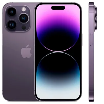 Iphone 14 Pro Max Apple 256GB Roxo Profundo, Tela 6.7, Câmera Dupla 12MP + Selfie 12MP - MQ9X3BE/A