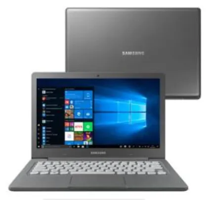 Notebook Samsung Dual Core 4GB 64GB SSD Full HD Flash F30