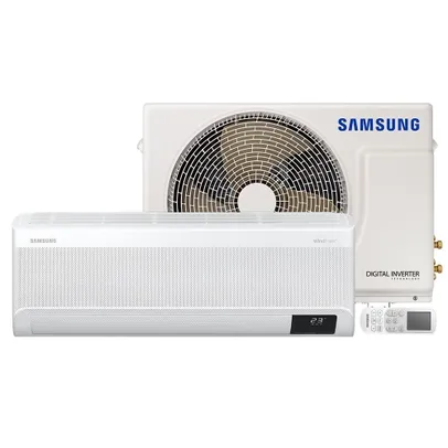 Ar Condicionado Split Inverter Samsung WindFree 12000 btu Branco Inverter 220V AR12AVHABWKXAZ