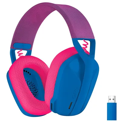 Headset Gamer Sem Fio Logitech G435, Lightspeed e Bluetooth, Dolby Atmos, USB, PC, PS4, PS5, Mobile,