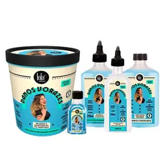 Lola Cosmetics Danos Vorazes Kit  Shampoo + Máscara + Finalizador + Óleo + Booster