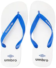 Chinelo Umb0106, Umbro, Adulto Unissex, Branco/Azul, 39