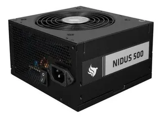 FONTE PICHAU GAMING NIDUS 500W BRONZE 80 PLUS, PG-5001-BR | R$300