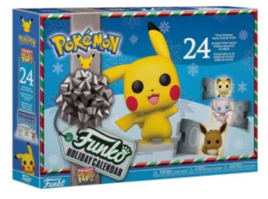 Funko Pop - Calendário do Advento: Pokemon - 2021