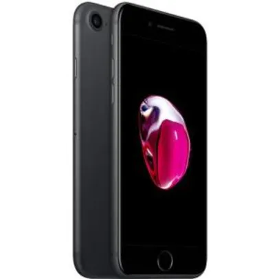 [Cartão Americanas]iPhone 7 32GB Preto Matte Desbloqueado IOS 10 Wi-fi + 4G por R$ 2543