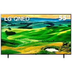 [VIP] Smart TV 55 LG 4K Quantum Dot NanoCell 55QNED80 120Hz, FreeSync, HDMI 2.1, ThinQ, Google, Alexa