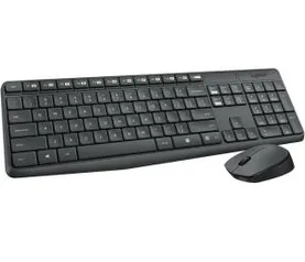 Kit Teclado e Mouse Logitech MK235 ABNT2 R$123