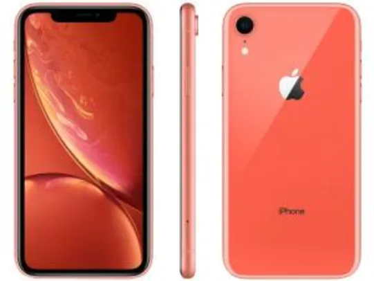 [APP] iPhone XR Apple 128GB Coral | R$3302