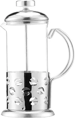 [ PRIME ] Cafeteira Espresso Inox Prensa Francesa 350ml Inox Cremeira