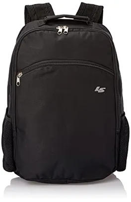 Mochila para Notebook LS MN4018 com compartimento estofado para notebook, divisão frontal, 3 bolsos