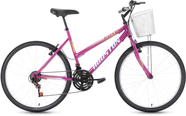 Bicicleta Aro 26 Houston Foxer Maori Rosa Pink 21 Marchas