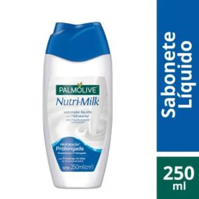 Leve 5 Sabonete Líquido Palmolive Nutri-Milk Hidratante 250ml R$ 17