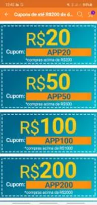 [APP] Até R$200 OFF na Shoptime