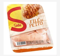 [SELECIONADOS] Filé de Peito de Frango Sadia 1kg | R$10