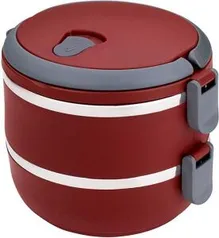 [PRIME]Marmita lunch Box Euro - Vermelho