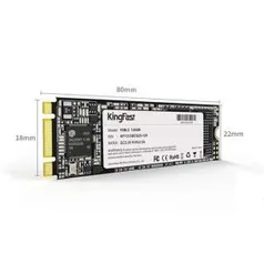 [primeira compra] Kingfast m2 sata ssd 128gb R$83