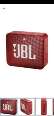 Caixa de Som Bluetooth Portátil à prova dágua - JBL GO 2 3W