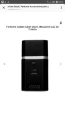 Azzarro Silver Black Masculino EDT - 100ml