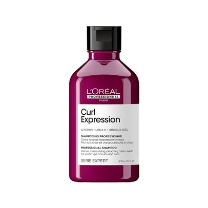 [REC]  Shampoo Hidratante L'Oréal Professionnel Intense Moisturizing Curl Expression, Hidrata e Desembaraça, Para Cabelos Cacheados e Crespos - 300ml