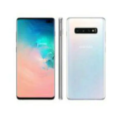 (APP+CLIENTE OURO) SMARTPHONE SAMSUNG GALAXY S10PLUS 128GB BRANCO | R$2429