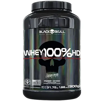 Whey 100% Hd Chocolate 900G, Black Skull