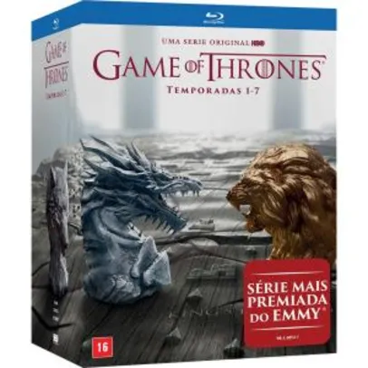 Coleção DVD Game Of Thrones 1-7º Temporadas (35 Discos) | R$250
