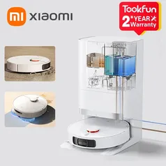 [Taxa inclusa] Robô Aspirador Xiaomi Mijia Omni 2 com auto-limpeza e base de reabastecimento