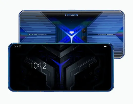 Smartphone Lenovo Legion Duel 64GB 5G 12GB RAM Tela 6,7" Câm. Traseira 64+16MP Frontal 20MP Azul