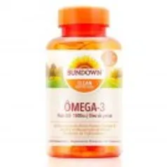 Ômega 3 1000mg Sundown Vitaminas com 120 Cápsulas