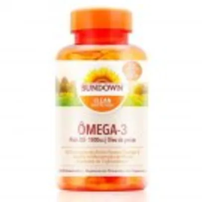 Ômega 3 1000mg Sundown Vitaminas com 120 Cápsulas