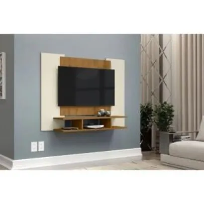 Painel para TV EJ Off White e Freijó - R$127