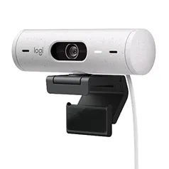 Webcam Full HD - Logitech BRIO 500 Branco