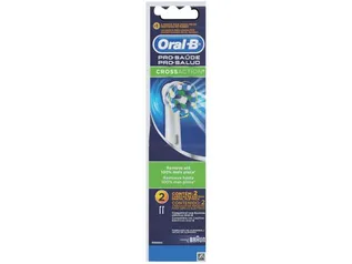 Refil para Escova Elétrica Oral-B Cross Action - 2 Unidades | R$30