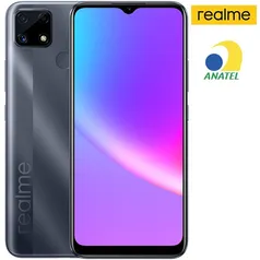 Smartphone Realme C25 128GB 4G Wi-Fi Tela 6.5'' | R$1099