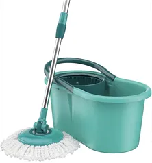 Mop Giratório, MOP8209-VA, 12 litros, Verde Água, Flash Limp | R$ 70