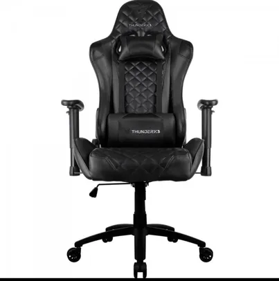 Cadeira Gamer Profissional (Tgc12) Preta Thunderx3 | R$ 994