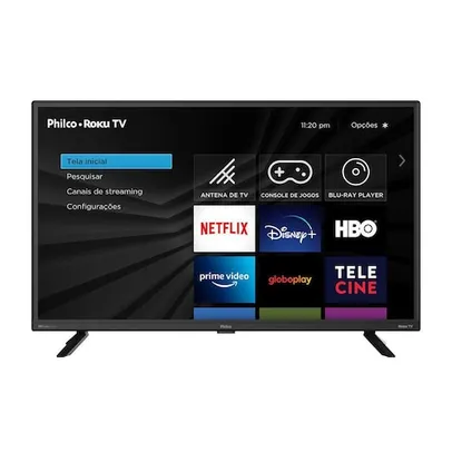 Smart TV32 HD Roku Dolby audio 