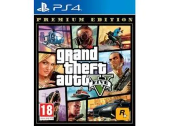 GTA V - Edição Online Premium ps4