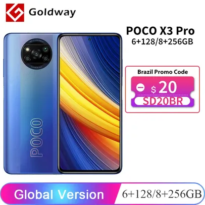 Smartphone Poco X3 Pro | R$1191