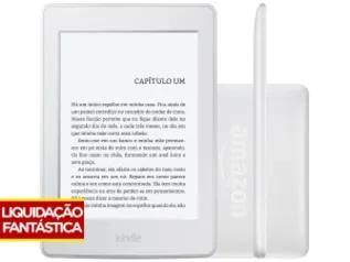 Kindle Paperwhite Amazon Tela 6" 4GB Wi-Fi - Luz Embutida Branco  por R$ 360