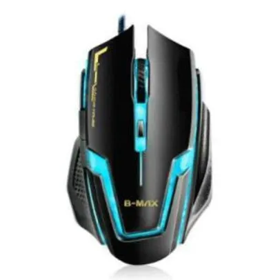 Mouse Gamer 3200 Dpi 7 Botões Profissional Bmax- R$43