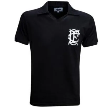 Camisa Liga Retrô Corinthian Inglês 1910 - Preto ou Branca | R$84