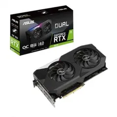 Placa de Vídeo Asus Geforce RTX 3070 DUAL OC, 8GB GDDR6, 256bit | R$4.819