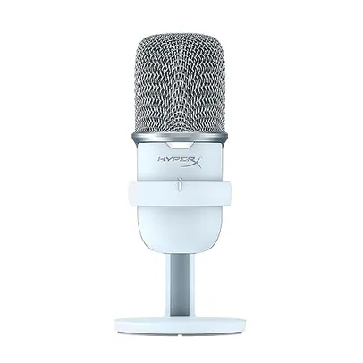 HyperX, 519T2AA, SoloCast USB WHT Microphone, Branco