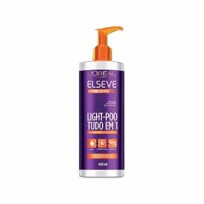 Creme de Limpeza Light Poo Supreme Control 4D Elseve 400 ml, L'Oréal Paris | R$16