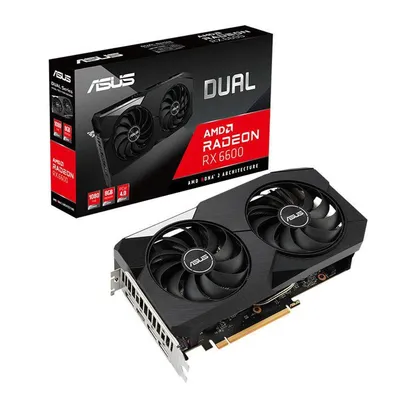 Placa de Video Asus Radeon RX 6600 Dual, 8GB, GDDR6, 128-Bit, DUAL-RX6