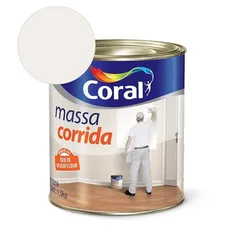 Massa Corrida Coral Branco 1.5kg