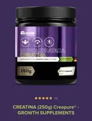 Creatina (250g) (Creapure®) - Growth Supplements 