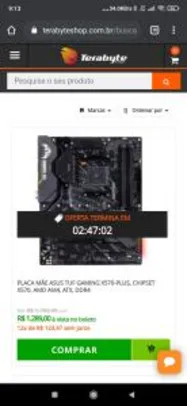 Placa Mãe Asus TUF GAMING X570-Plus, AMD AM4, ATC