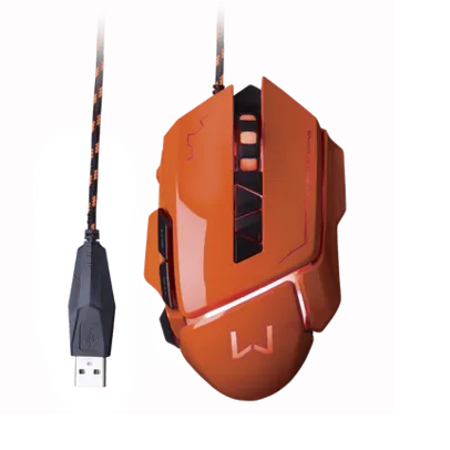 [Com AME R$24] Mouse Gamer Warrior Ivor 3200DPI 7 Botões - MO263